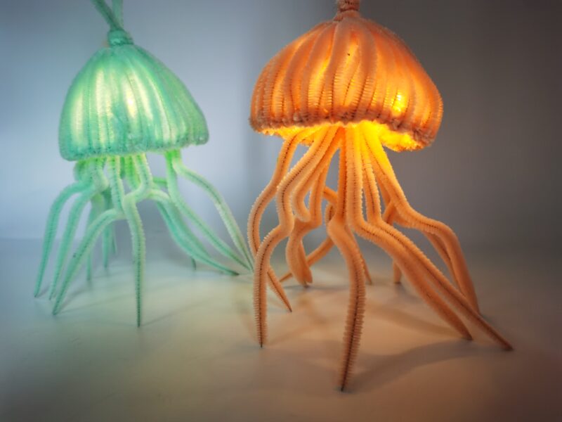 DIY Pipe Cleaner Jellyfish Light Hobby, Crafts and DIY Materials & Kits