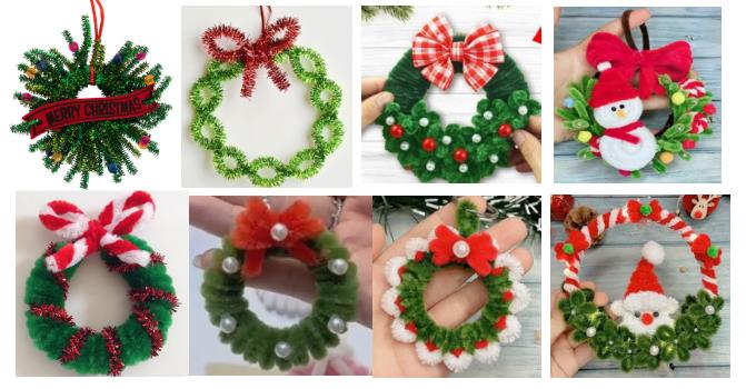DIY Pipe Cleaner Christmas Wreaths Leading Manufacturer Of Seasonal DIY Pipe Cleaner Christmas Wreaths Leading Manufacturer Of Seasonal